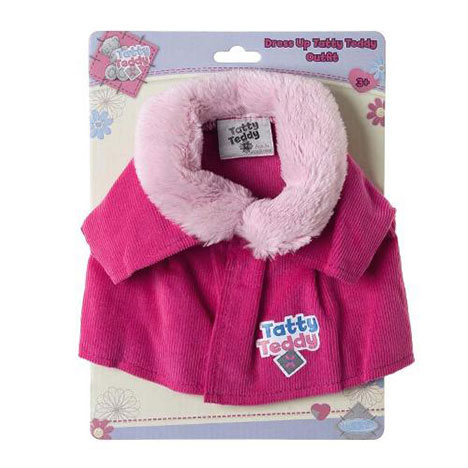 Tatty Teddy Me to You Bear Pink Coat with Furry collar £7.99
